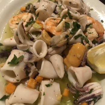 Steve's Piccola Bussola - Seafood Salad - Italian Near Me - Hauppauge, New York
