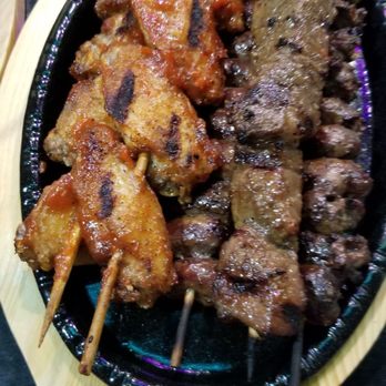 Valeu Espetos - Coracao de Frango(chicken heart), Bulgoggi and hot chicken wings! - Brazilian Near Me - Montrose, California Valeu Espetos - Coracao de Frango(chicken heart), Bulgoggi and hot chicken wings! - Brazilian Near Me - Montrose, California