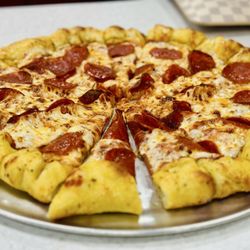 Chuck E. Cheese - Pepperoni pizza stuffed cheese crust