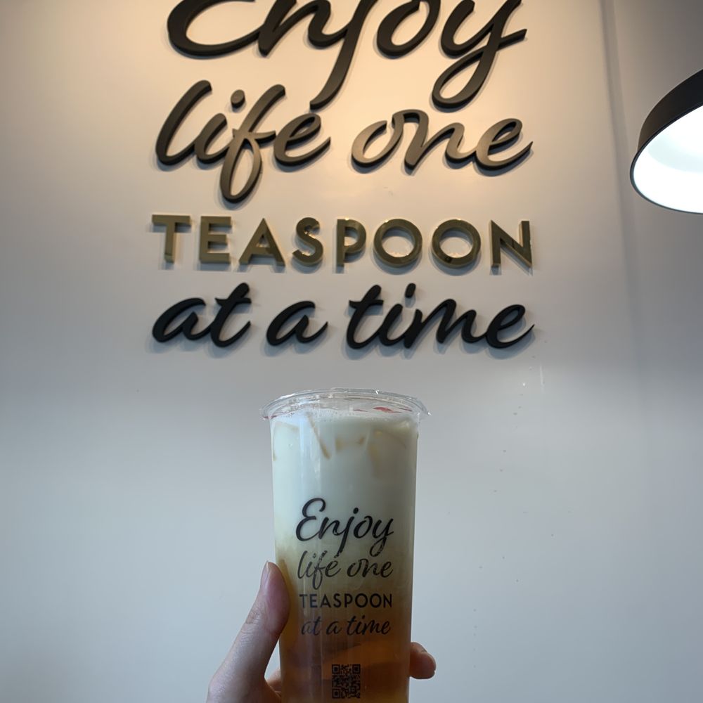 Teaspoon - Berkeley - Customized tea - honey oolong, cream is regular, and crystal boba - Bubble Tea Near Me - Berkeley, California Teaspoon - Berkeley - Customized tea - honey oolong, cream is regular, and crystal boba - Bubble Tea Near Me - Berkeley, California