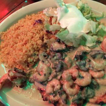 Los Bravos - Pollo Bravo - Chicken and Shrimp with Bravo sauce - Mexican Near Me - Pooler, Georgia