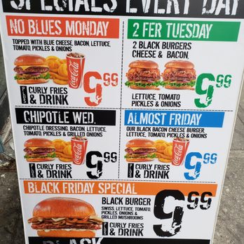 Black Burger - Daily specials! - Burgers Near Me - New York, New York Black Burger - Daily specials! - Burgers Near Me - New York, New York