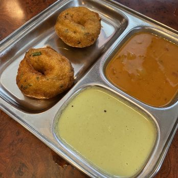 Madura Dine-In - a tray with three different types of food - Indian Near Me - Ajax, Ontario Madura Dine-In - a tray with three different types of food - Indian Near Me - Ajax, Ontario