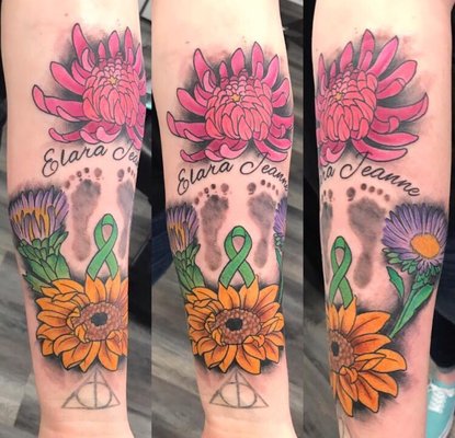 Electric Umbrella Tattoo by null