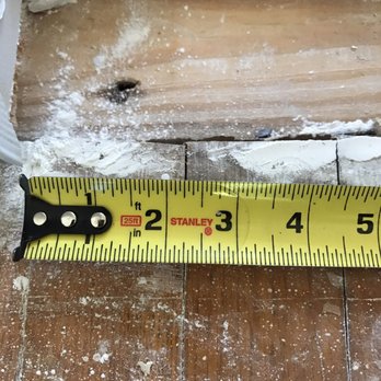Royal Floor Sanding - This is the width of the floor piece that needed repair. - Flooring Near Me - Holtsville, New York