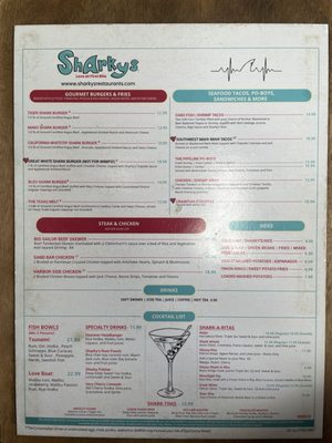 Menu photo 6 Sharky's Waterfront Grill Kingwood, TX Menu photo 6 Sharky's Waterfront Grill Kingwood, TX