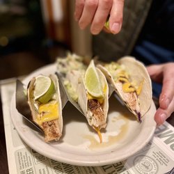 Woodstock Inn Brewery - Blackened Mahi-Mahi Fish Tacos
