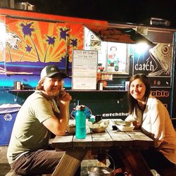 Catch the Food Truck - Emily and Mike owners of flytrap brewing