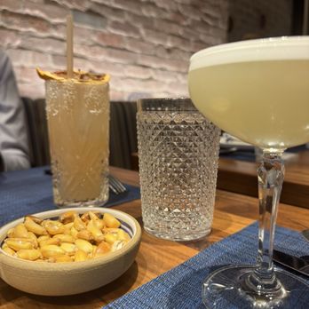 Mission Ceviche Upper East Side - Drinks: Paloma and Pisco Sour - Peruvian Near Me - New York, New York