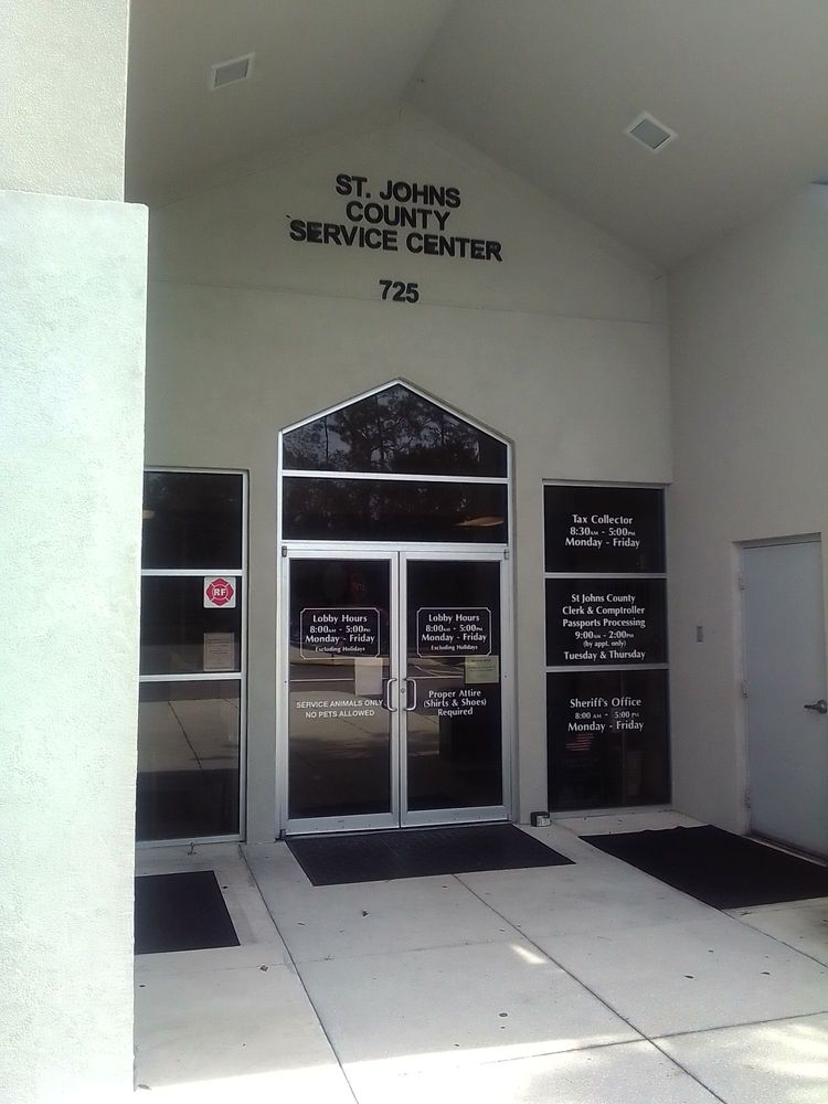 St Johns County Tax Collector - social services organization in Jacksonville, FL
