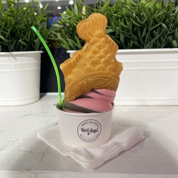 Devil & Angel Desserts - 1. Angel's Cone Ice Cream - Bubble Tea Near Me - Concord, California