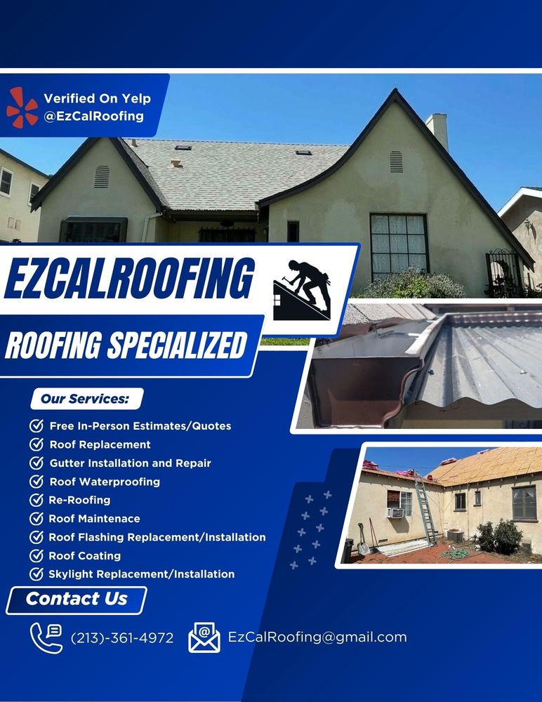 Slide of EzCalRoofing