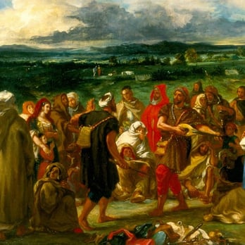Musee des Beaux Arts - Delacroix. Comédiens ou bouffons arabes - Museums Near Me - Tours, 37