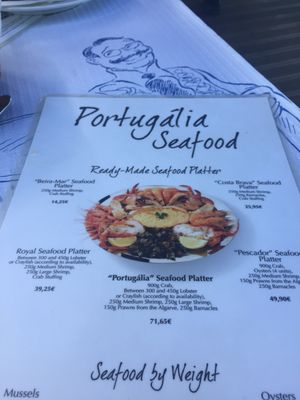 Menu photo 2 Portugália Lisbon, 11 Menu photo 2 Portugália Lisbon, 11