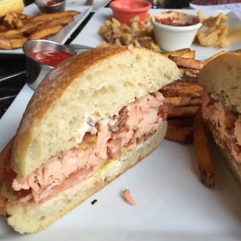 Eddie's Roadhouse - Salmon BLT - New American Near Me - Warwick, New York