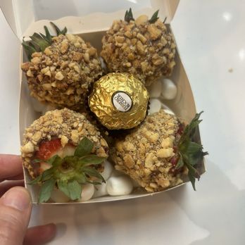 Choco Crepes & Cafe - Chocolate covered strawberries covered in nuts - Coffee & Tea Near Me - North Arlington, New Jersey Choco Crepes & Cafe - Chocolate covered strawberries covered in nuts - Coffee & Tea Near Me - North Arlington, New Jersey