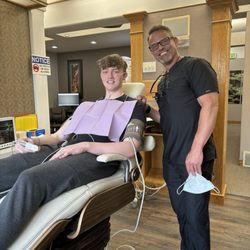 Wisdom Teeth Guys - Dr Kip Jones and my son