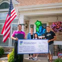 Window Select - $10k Home Makeover Giveaway July 2020 Winners the Cotillier Family in Kenosha, WI.