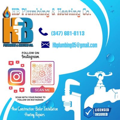 HB Plumbing And Heating Logo