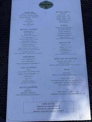 Menu photo 4 Cafe Genevieve Jackson, WY Menu photo 4 Cafe Genevieve Jackson, WY