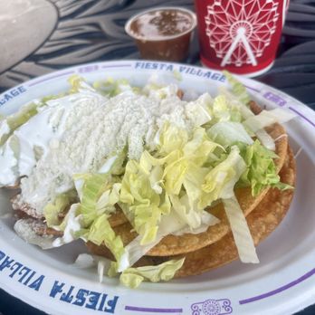 Knott's Berry Farm - Baja Taqueria Tacos Dorados de Papa with Tortilla Chips - Amusement Parks Near Me - Buena Park, California Knott's Berry Farm - Baja Taqueria Tacos Dorados de Papa with Tortilla Chips - Amusement Parks Near Me - Buena Park, California