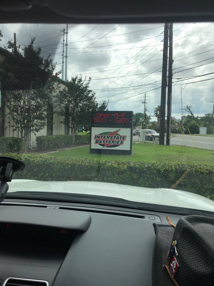 INTERSTATE BATTERIES OF HOUSTON Battery Stores 3014 Old Spanish Trl, Houston, TX Phone