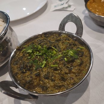 Tandoori Flame - Spinach and potato dish - Indian Near Me - Garland, Texas Tandoori Flame - Spinach and potato dish - Indian Near Me - Garland, Texas