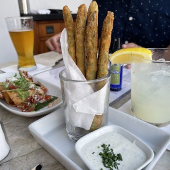 Nick's Manhattan Beach - Fried asparagus - American Near Me - Manhattan Beach, California Nick's Manhattan Beach - Fried asparagus - American Near Me - Manhattan Beach, California