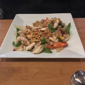 Bangkok Room - Basil fried rice with chicken - Thai Near Me - Ansonia, Connecticut