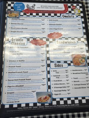 Menu photo 5 Jimmy's Down the Street Coeur D Alene, ID