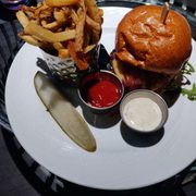 Photo of Modern Round - Peoria, AZ, United States. Big shot burger and fries.