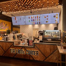 Tea Lam’s Corner - Friendly staff to greet you from this meticulously thought out counter and service space.