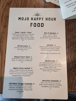 Menu photo 1 Mojo Taqueria Boulder Boulder, CO Menu photo 1 Mojo Taqueria Boulder Boulder, CO