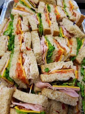 Stacked Sandwiches by null