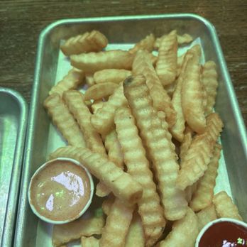 Lush - Fries, Fresh Hot Chips or Sweet Fries* - New American Near Me - Minneapolis, Minnesota Lush - Fries, Fresh Hot Chips or Sweet Fries* - New American Near Me - Minneapolis, Minnesota