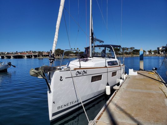 Harbor Sailboats by null