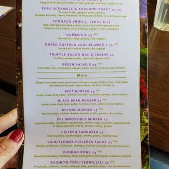 Seed Shack - Menu - Vegan Near Me - Gilbert, Arizona