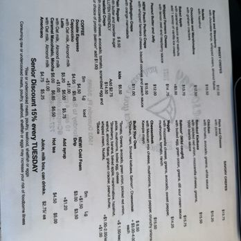Crepesology - Menu with prices - Creperies Near Me - Dunedin, Florida