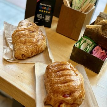 Black Sheep Espresso Bar - Ham and Cheese Danish and Fruit Croissant - Coffee & Tea Near Me - Bishop, California Black Sheep Espresso Bar - Ham and Cheese Danish and Fruit Croissant - Coffee & Tea Near Me - Bishop, California