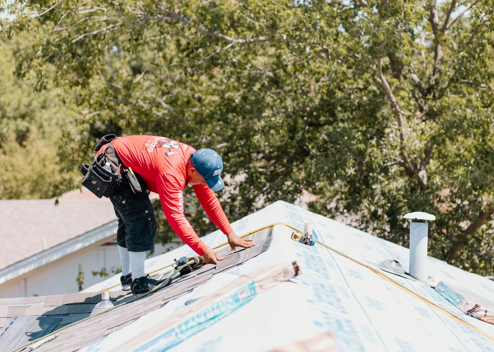 Slide of Firefighter Roofing