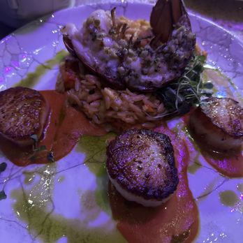 Debonair Supper Club - This lobster and scallops creamy orzo was 1000 out of 10!!!!! - Supper Clubs Near Me - Orlando, Florida Debonair Supper Club - This lobster and scallops creamy orzo was 1000 out of 10!!!!! - Supper Clubs Near Me - Orlando, Florida