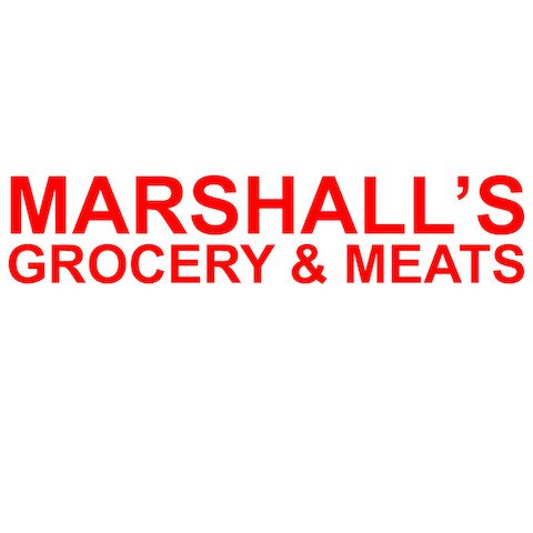 Marshall’s Grocery & Meats Logo