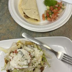 El Viejo Jalisco - Carnitas Sopes and Taco