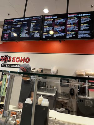 SOHO Sushi Burrito by null