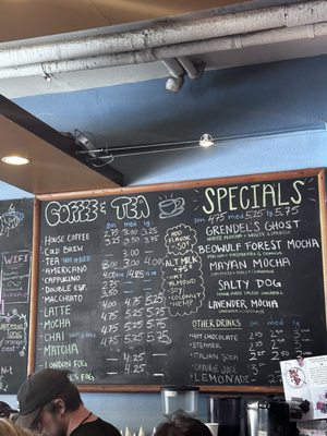 Menu photo 2 Grendel's Coffee House Portland, OR Menu photo 2 Grendel's Coffee House Portland, OR