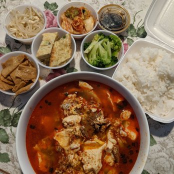 Goya Sushi & Grill - Spicy soft tofu soup - beef - Japanese Near Me - Austin, Texas Goya Sushi & Grill - Spicy soft tofu soup - beef - Japanese Near Me - Austin, Texas
