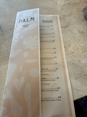 Menu photo 2 Little Palm Charleston, SC