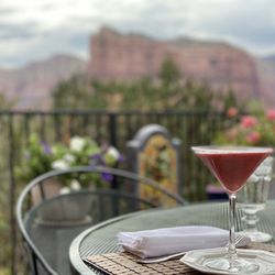 The Penrose Bed & Breakfast - Strawberry smoothie.