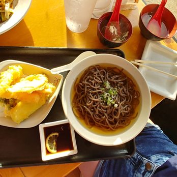 Kyoto 2 - Soba soup with shrimp and tempura vegetables - Japanese Near Me - New Orleans, Louisiana Kyoto 2 - Soba soup with shrimp and tempura vegetables - Japanese Near Me - New Orleans, Louisiana