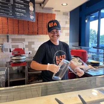 Blaze Pizza - BEST CUSTOMER SERVICE!!! Thank you - Salad Near Me - Rancho Cucamonga, California